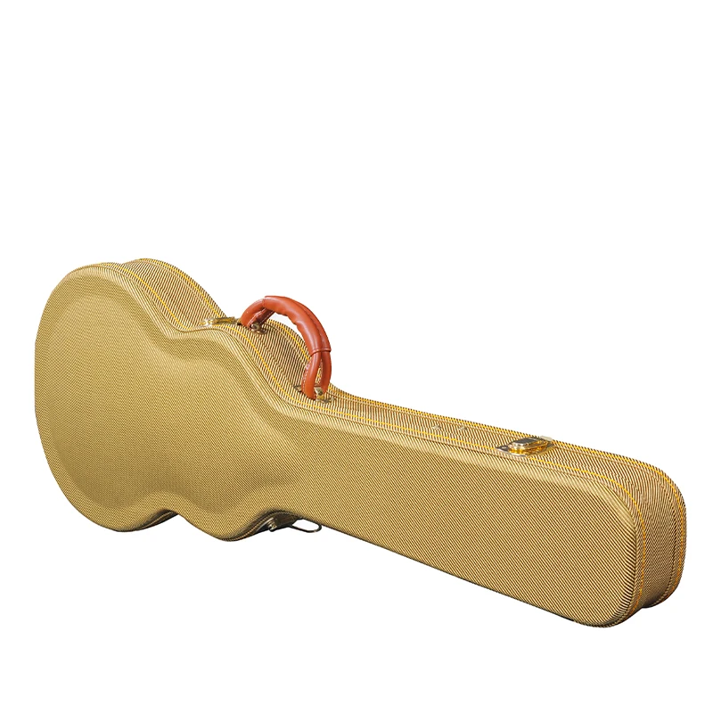 Rm Professional Manufacture Musical Instrument Wooden Case Good Protection Hard Shell Guitar Case Bag for Electric LP Guiitar - 图片 3