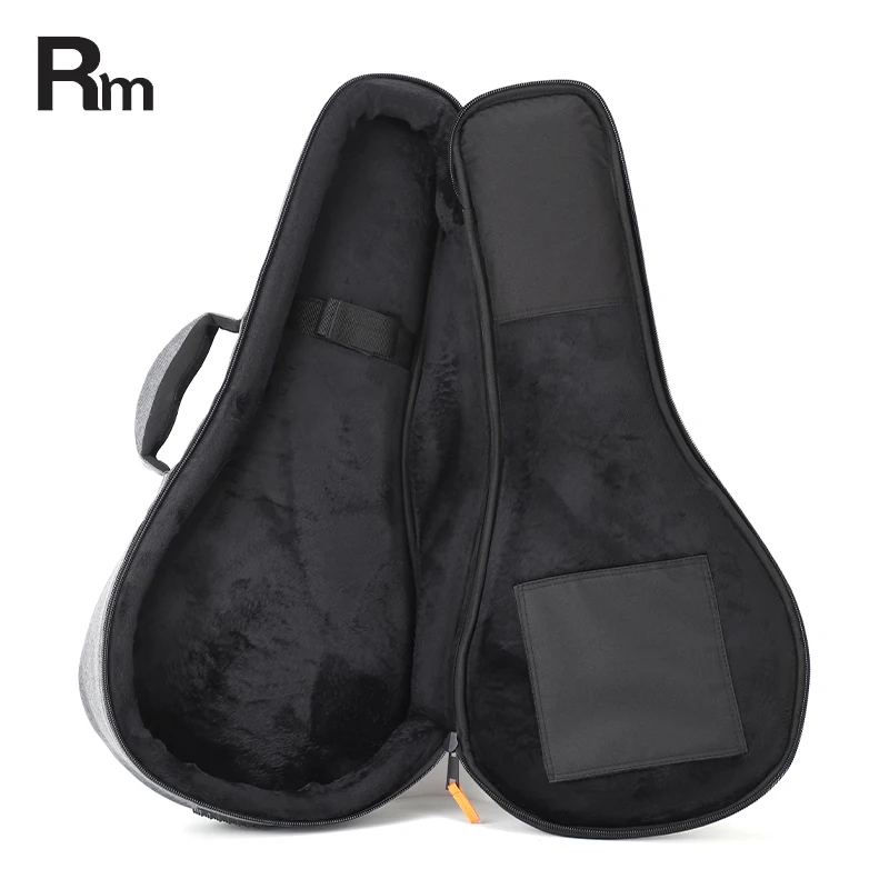 GB12-MDL RM Rainbow Music Classical Electric Guitar Bag Dark Gray 600D Material Gig Bag for Electric Guitar & Mandolin Wholesale - 图片 5