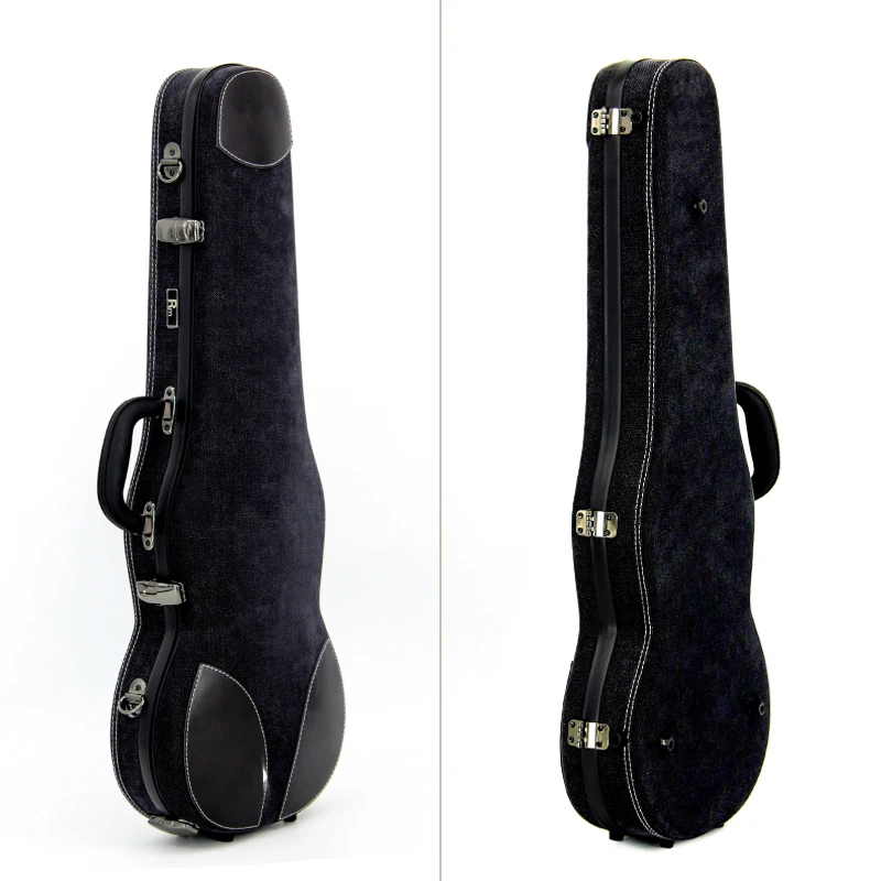 Musical Instrument Premium Case 4/4 Hard Violin Case High Quality Fiberglass for Sale Anti-collision Waterproof Leather Case Rm
