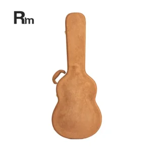 Customized Luxury Musical Instrument Guitar Wooden Case Waterproof Printing Leather Cover Electric Guitar Hard Shell Box