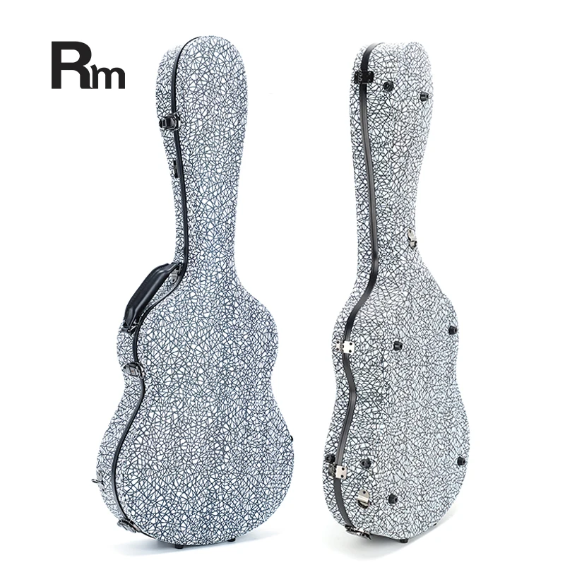 Custom Guitar Case Factory Fashion Instrument Bags&Cases Classical Carbon Fiber Guitar Hard Case