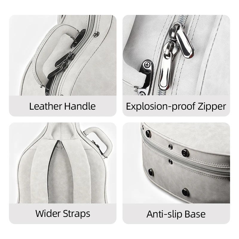 Wholesale 41inch Customized Guitar Oxford Hard Case Bag OEM Musical Instrument Case with Foam Protection FC28-W2 - 图片 6