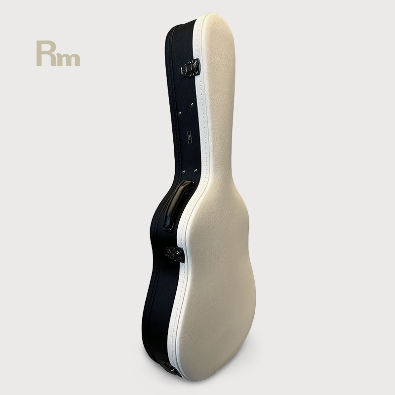 WC102-W1 Custom Wholesale Guitar Hard Case Shell Shockproof Material Wooden Leather Electrical Guitar Bass Acoustic Guitar Case