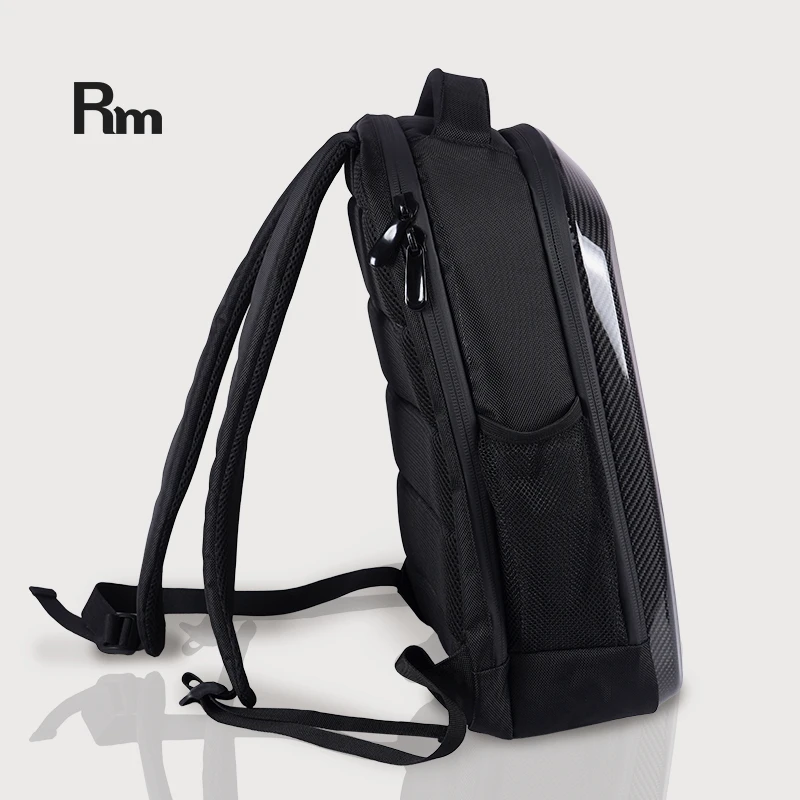 Rm New Arrival Carbon Fiber Backpack Good Quality Black Bag Comfortable Shoulder Straps Shockproof Fashionable Backpack - 图片 4