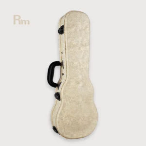 Rm New Arrival Wholesale Ukulele Wooden Case 21inches Soprano Ukulele Shockproof Hard Protection Case Leather Wooden Case