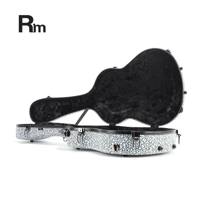 Custom Guitar Case Factory Fashion Instrument Bags&Cases Classical Carbon Fiber Guitar Hard Case - 图片 6