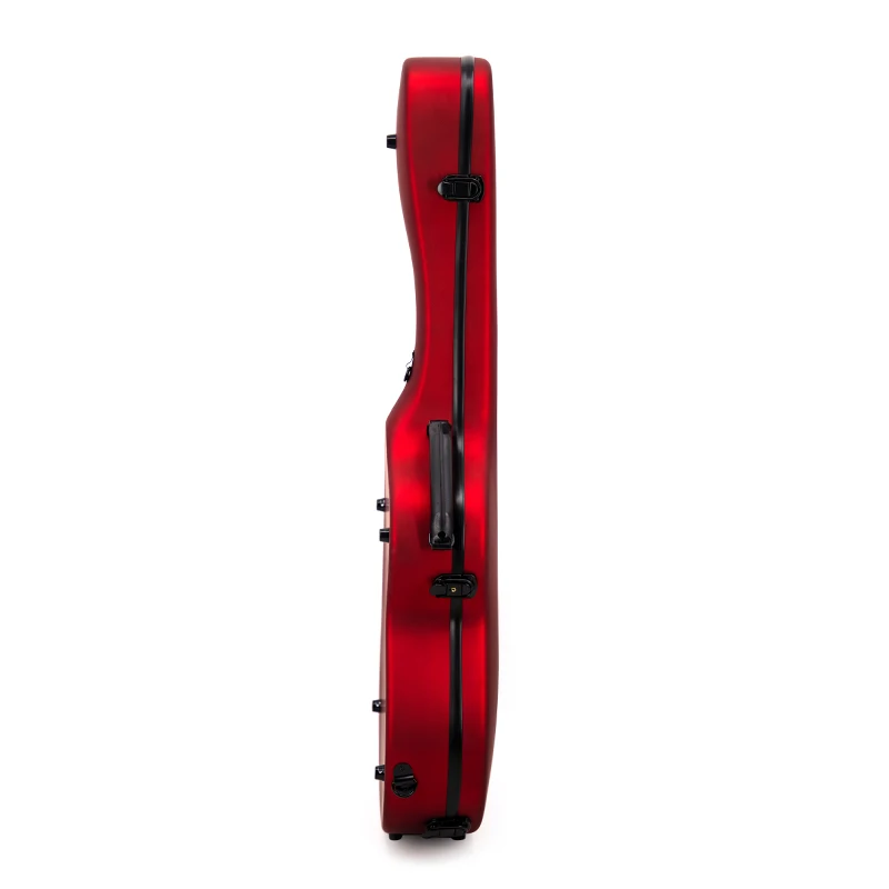 MOON-C-MRD RM Fiberglass Guitar case 39 Inch Waterproof Shockproof Hard case Red Painted Genineleather Handle - 图片 3